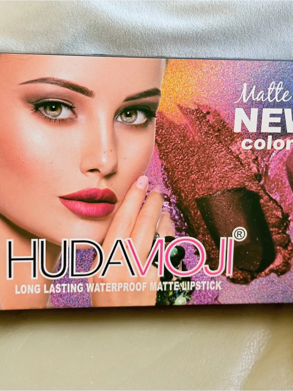 Hudamoji Long-Lasting Matte Lipstick Set - Pink Shades